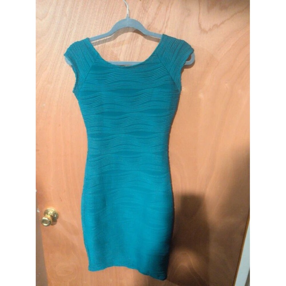 Emerald green Stretchy tight fit dress